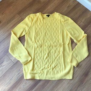 Yellow Long Sleeve Sweater